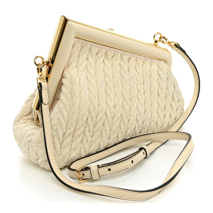 Small Nappa Handbag - White