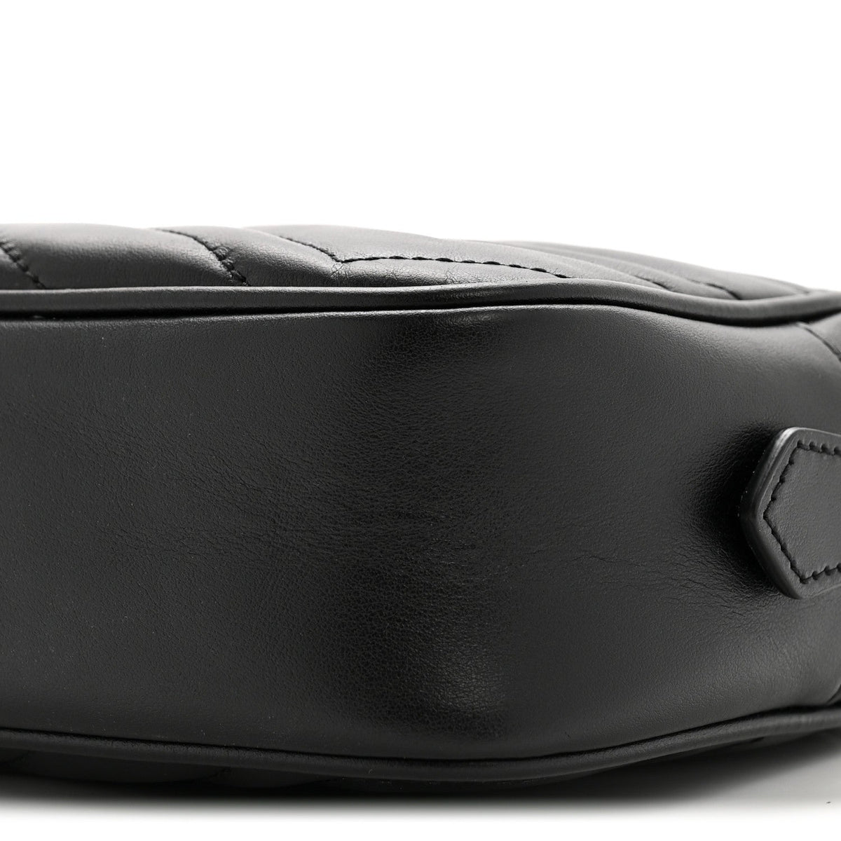 Mini Calfskin Shoulder Bag - Black