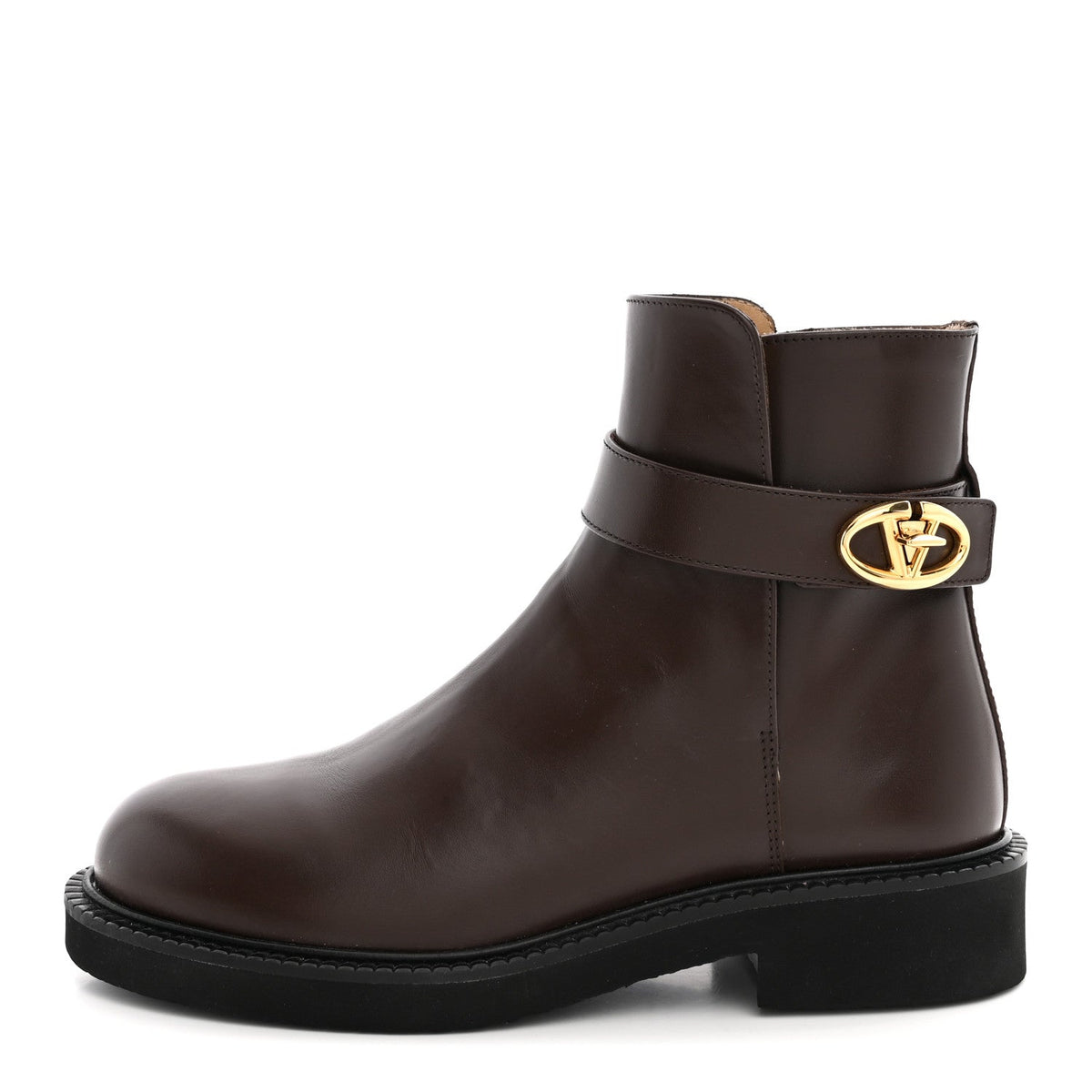 Garavanicalfskin VLogo Locker 40Mm Ankle Boots Brown