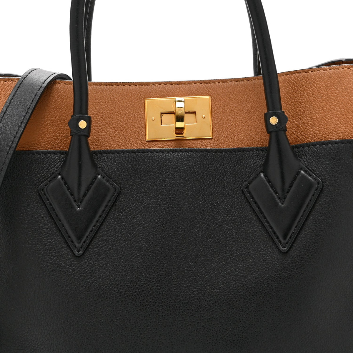 Calfskin Handbag - Black