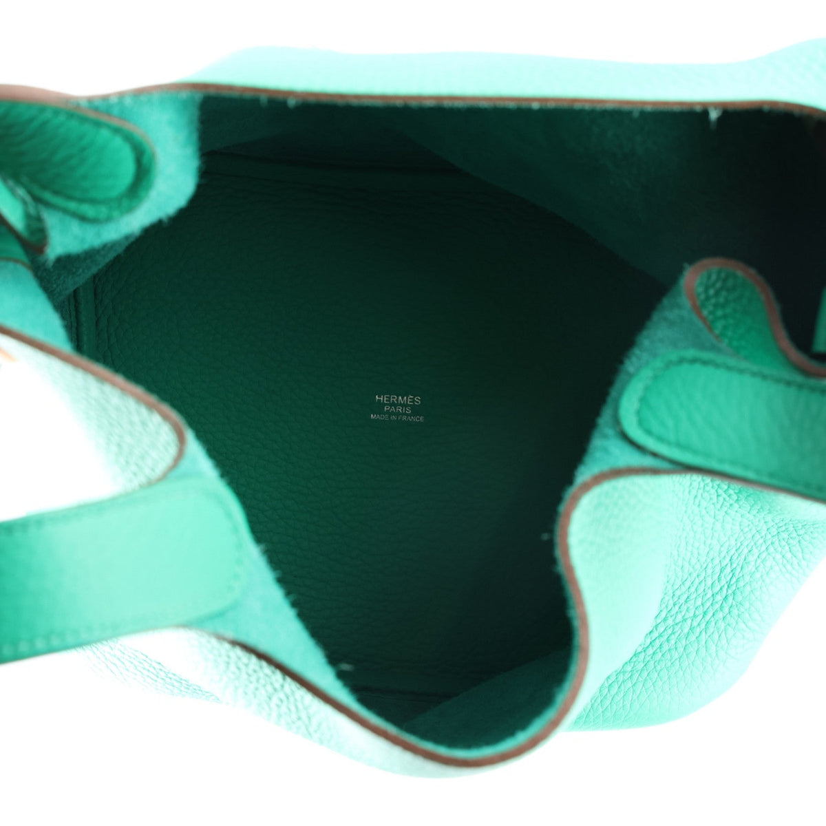 Taurillon Clemence Picotin Lock Mm Menth Handbag