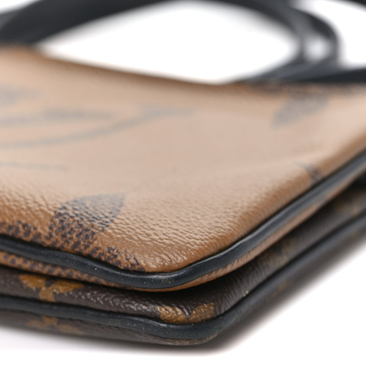 Reverse Monogram Giant Double Zip Pochet Handbag