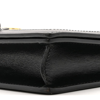 Mini Calfskin Handbag - White
