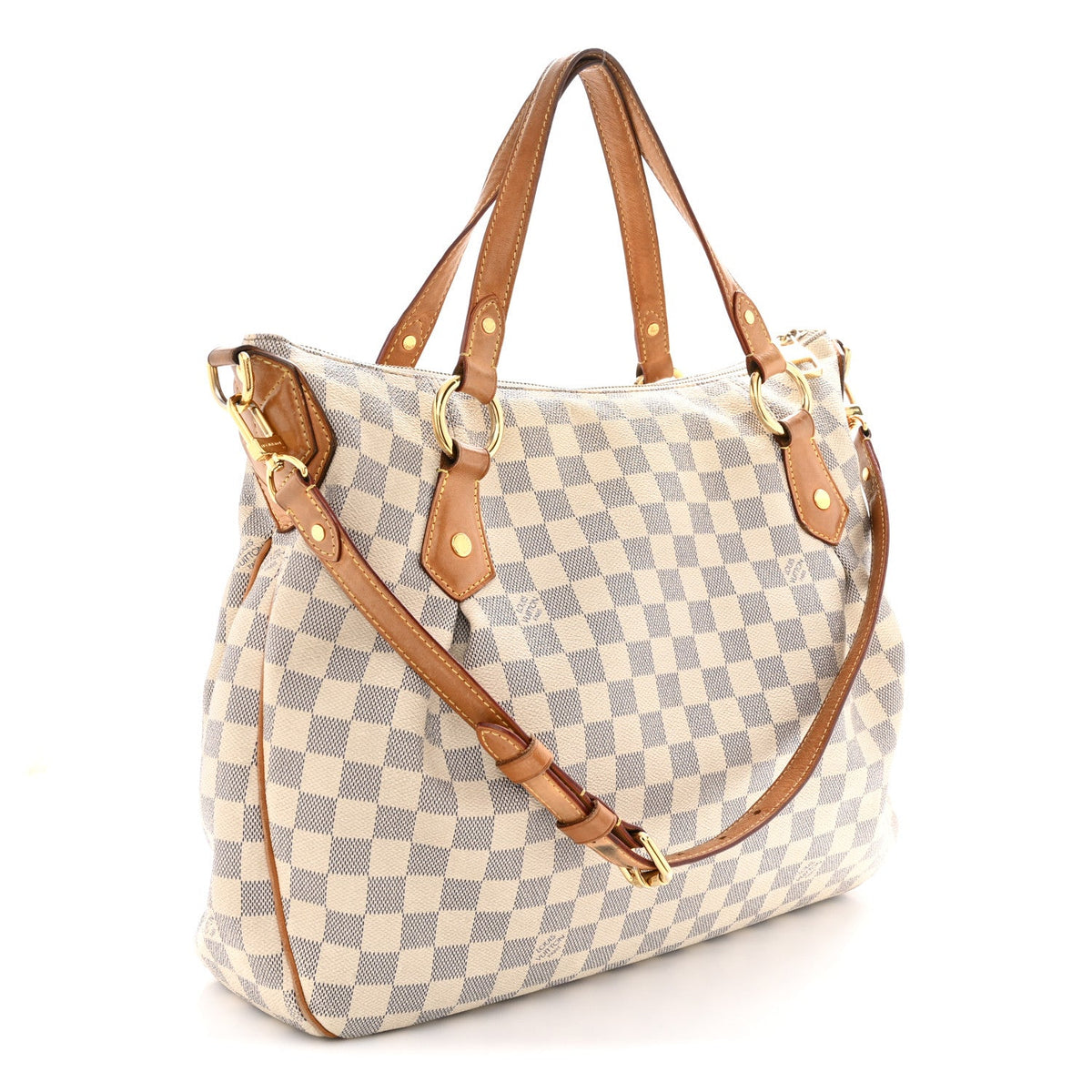 Damier Azur Evora Mm Handbag