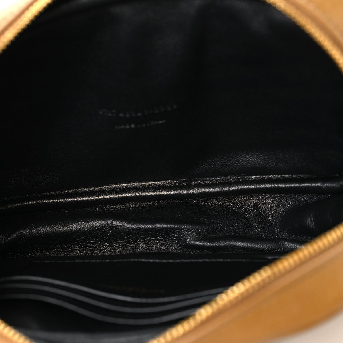 Mini Calfskin Crossbody Bag - Brown
