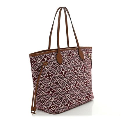 Jacquard Since 1854 Neverfull Mm Bordeau Handbag