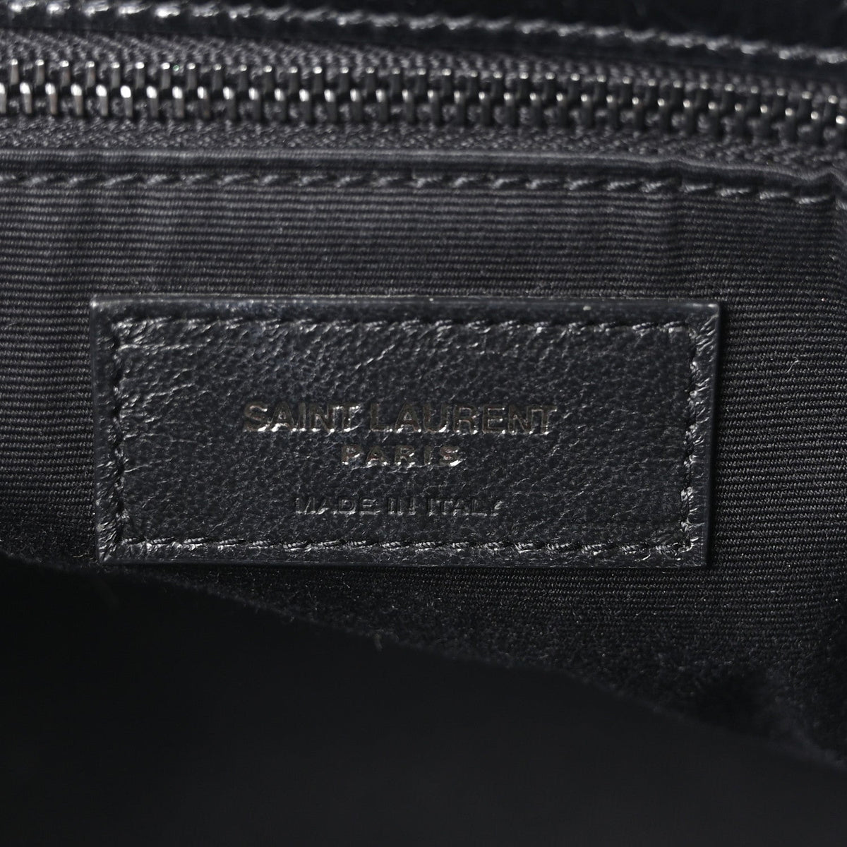 Medium Calfskin Satchel Bag - Black