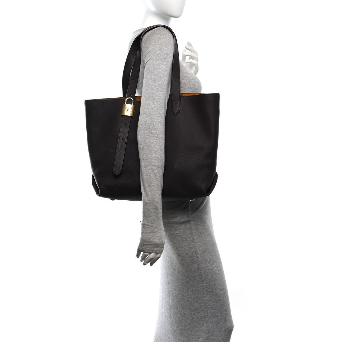 Calfskin Handbag - Chocolate