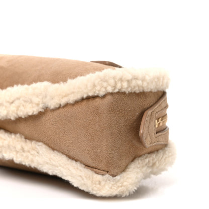 Lambskin Suede Clutch Bag