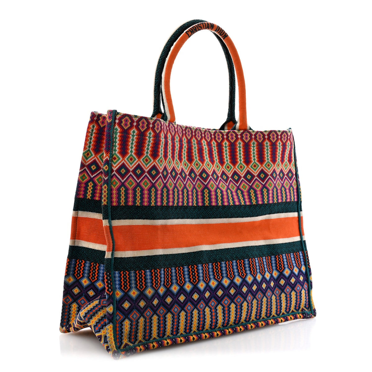 Large Canvas Tote Bag - Red
