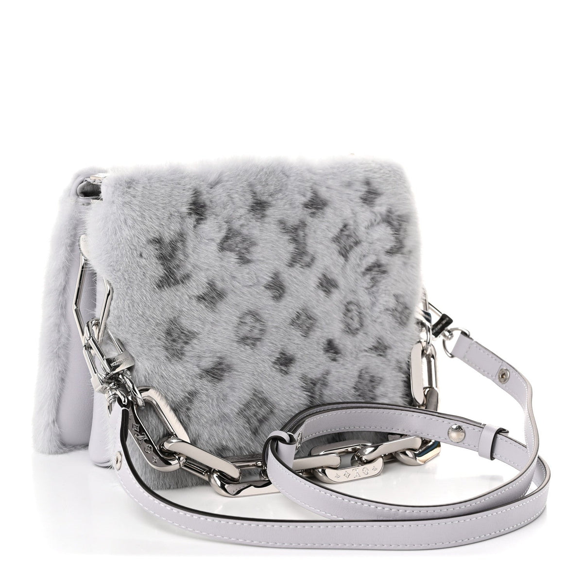 Monogram Mink Coussin Bb Gris Handbag