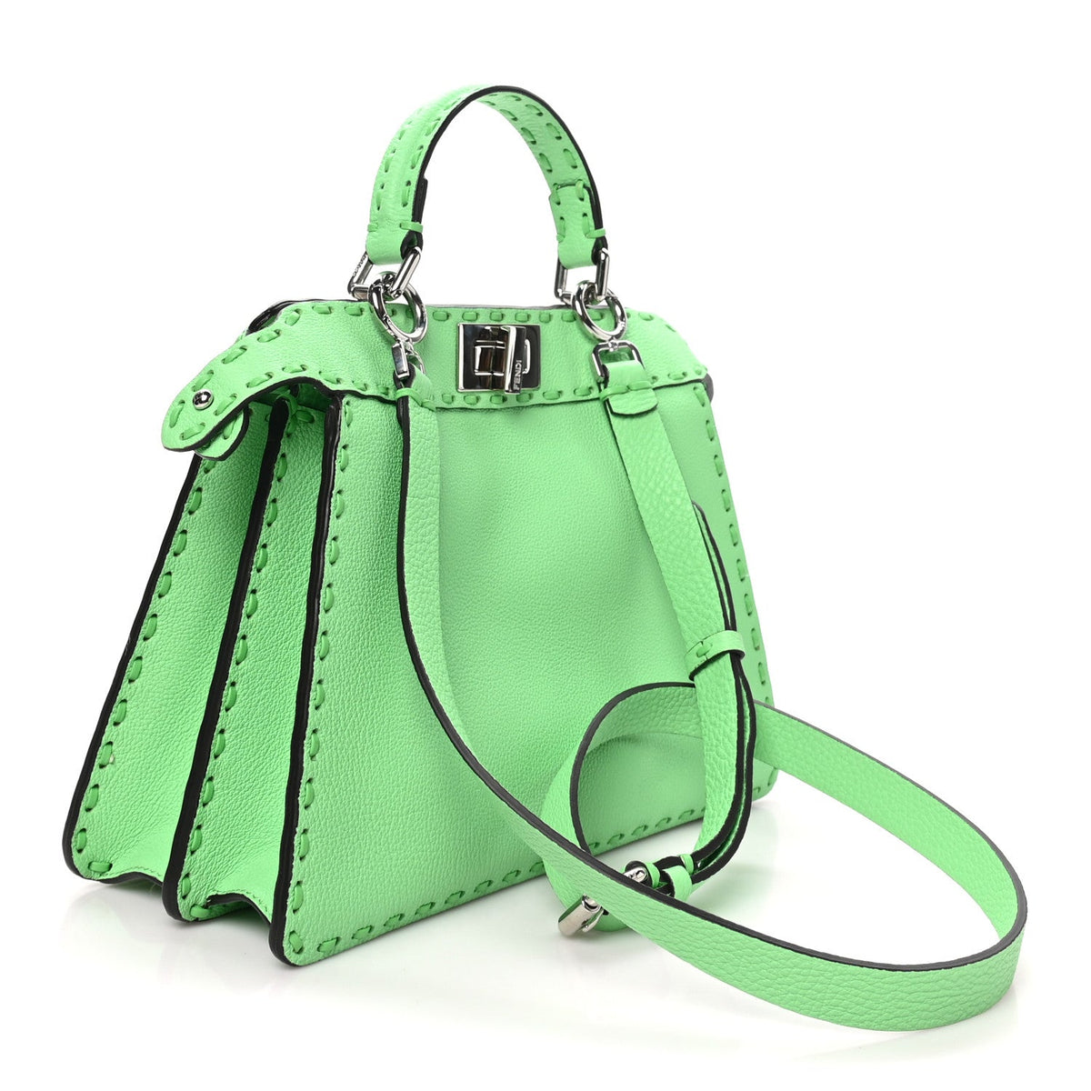 Small Nappa Satchel Bag