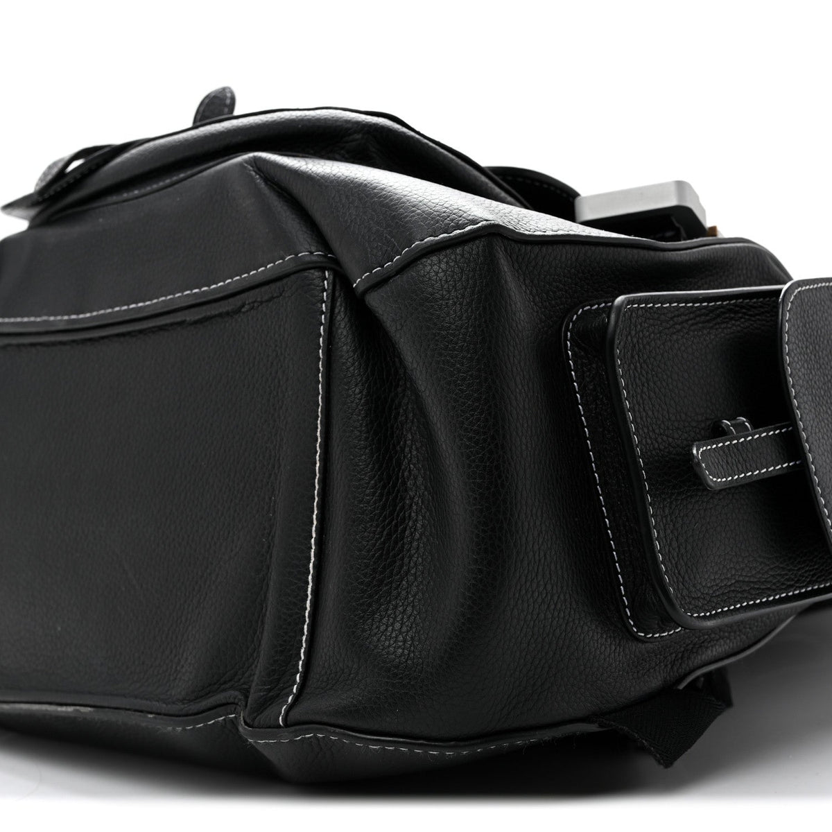Maxi Calfskin Backpack - Black