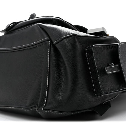 Maxi Calfskin Backpack - Black