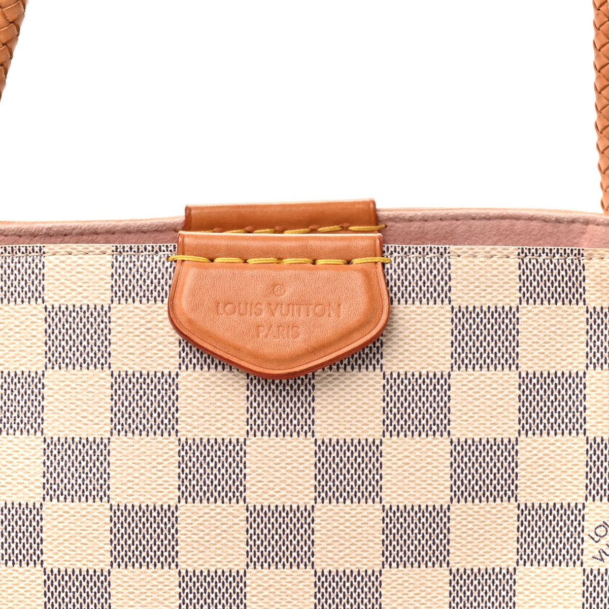 Damier Azur Propriano Rose Ballerine Handbag