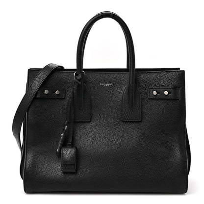 Small Calfskin Handbag - Black