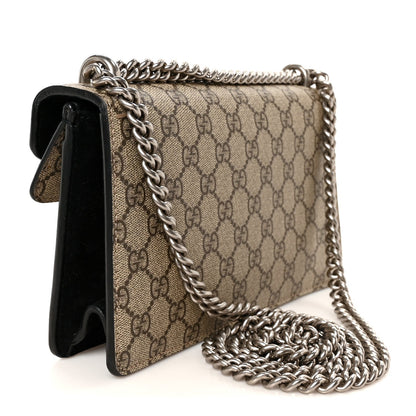 Small Suede Shoulder Bag - Beige