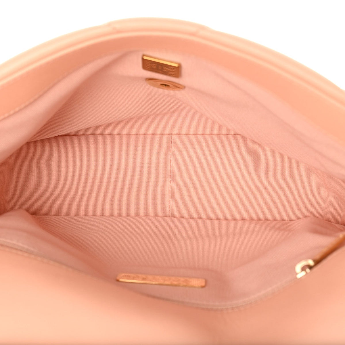 Medium Quilted Goatskin Flap Shoulder Bag - Pink