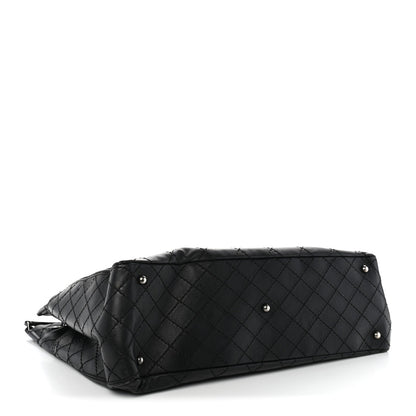 Calfskin Tote Bag - Black