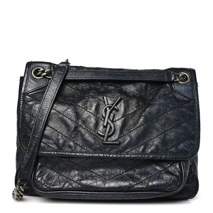 Medium Calfskin Satchel Bag