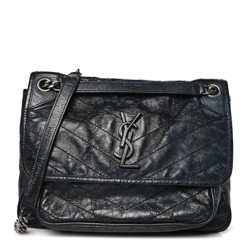 Medium Calfskin Satchel Bag