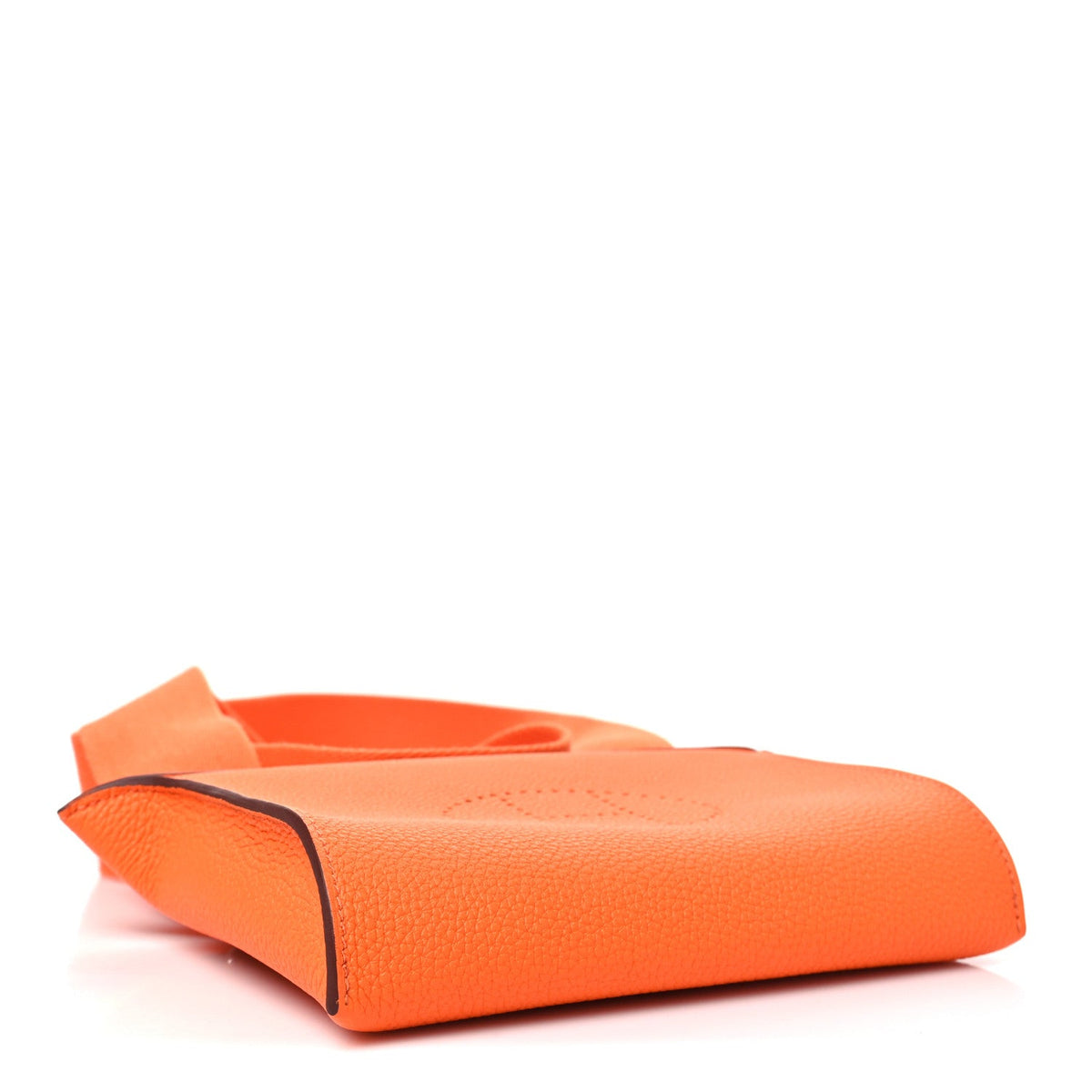Togo Videpoches Orange Handbag