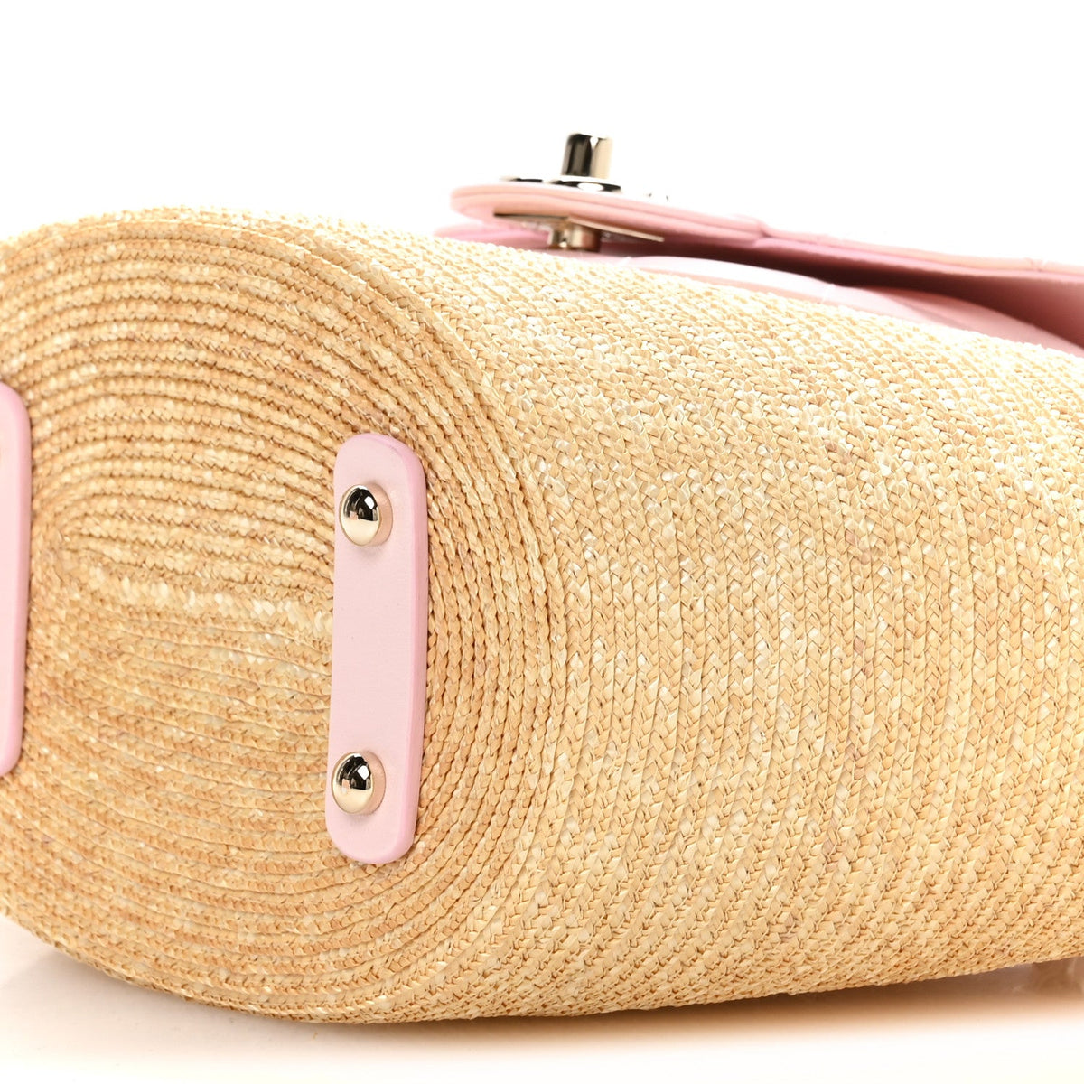 Small Lambskin Tote Bag - Beige