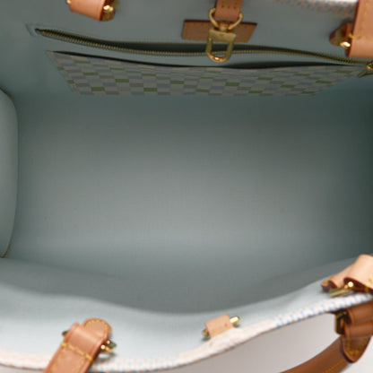 Damier Giant Onthego Mm Pistachio Handbag