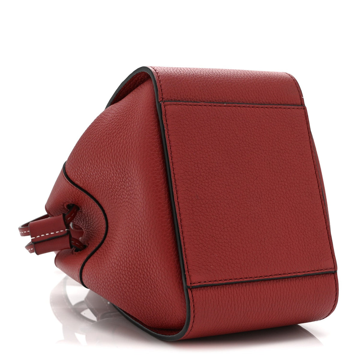 Mini Calfskin Shoulder Bag - Red