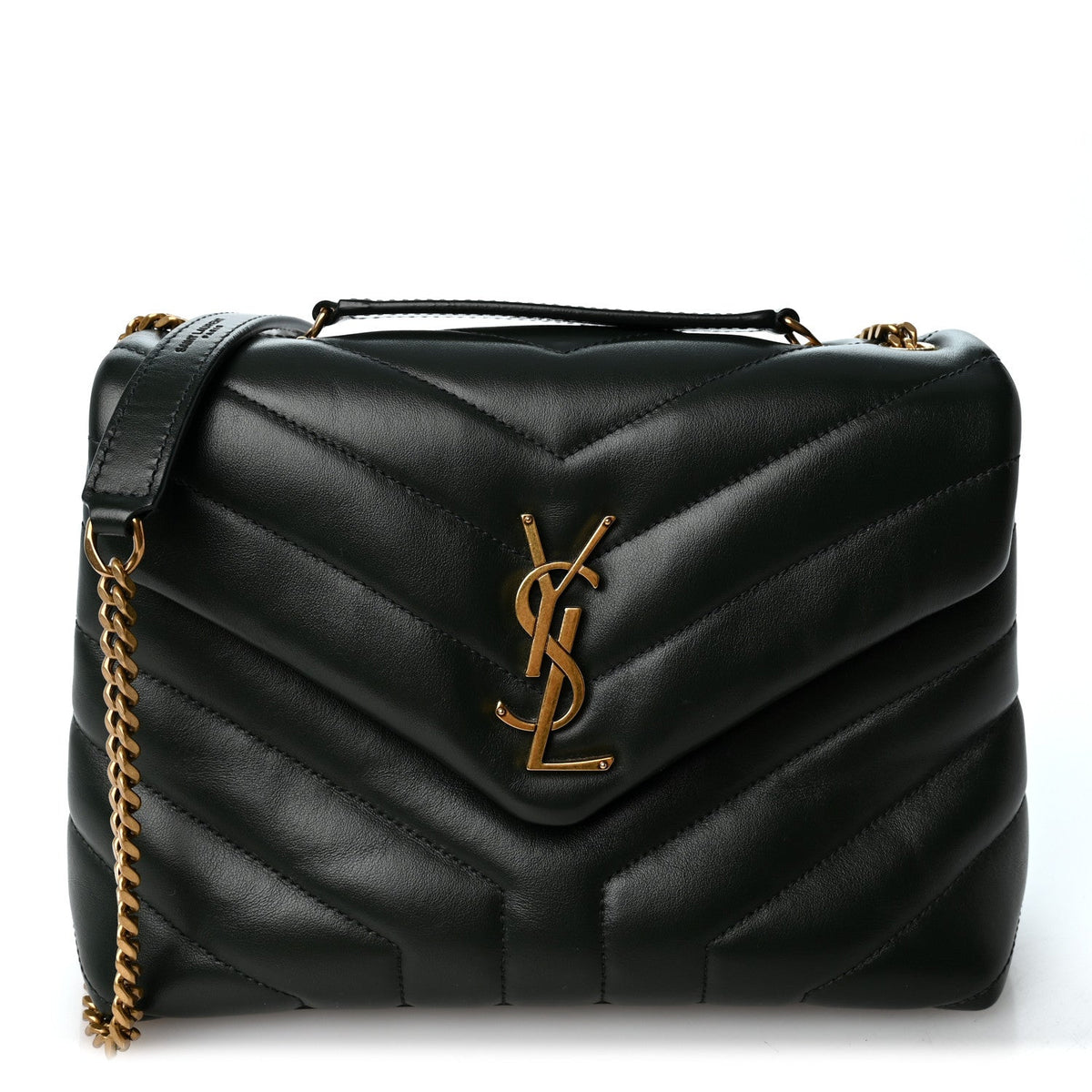 Small Quilted Calfskin Satchel Bag