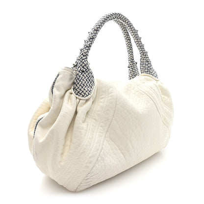 Nappa Handbag - White