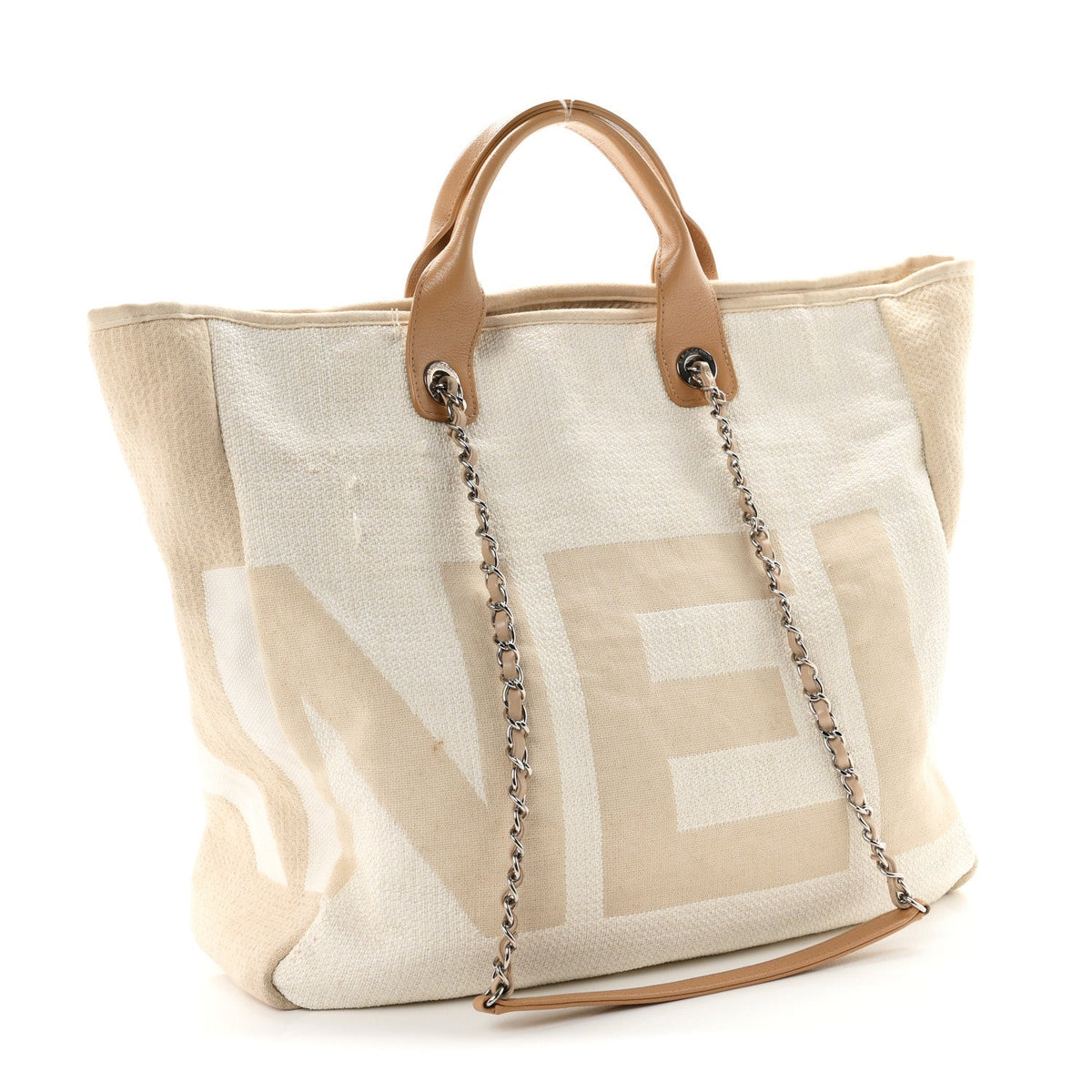 Large Canvas Tote Bag - White