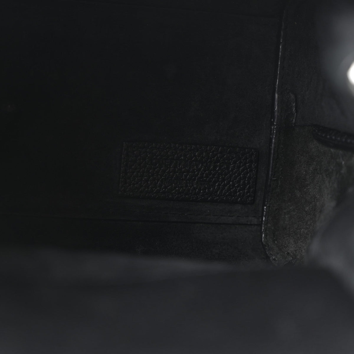 Nano Calfskin Handbag - Black
