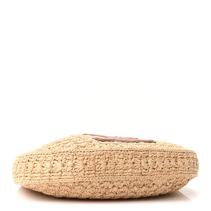 Calfskin Hobo Bag - Natural