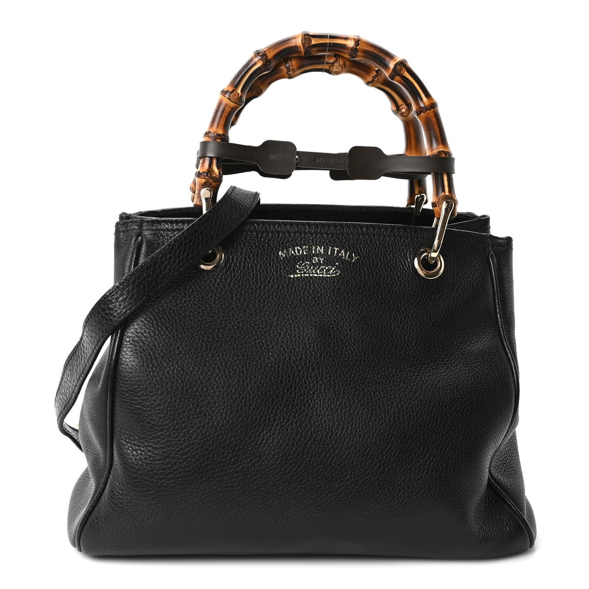 Small Calfskin Tote Bag - Black