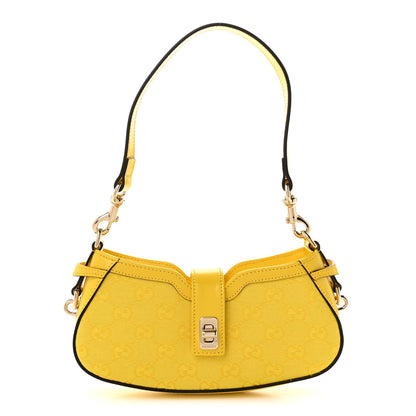 Mini Calfskin Shoulder Bag - Yellow