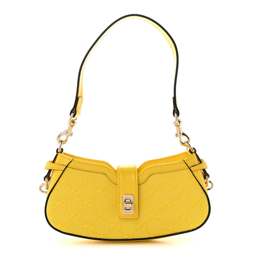Mini Calfskin Shoulder Bag - Yellow