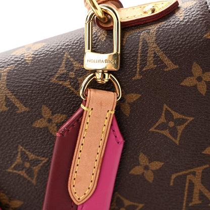 Monogram Cluny Bb Bordeaux Fuchsia Handbag