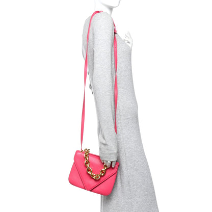 Calfskin Handbag - Pink