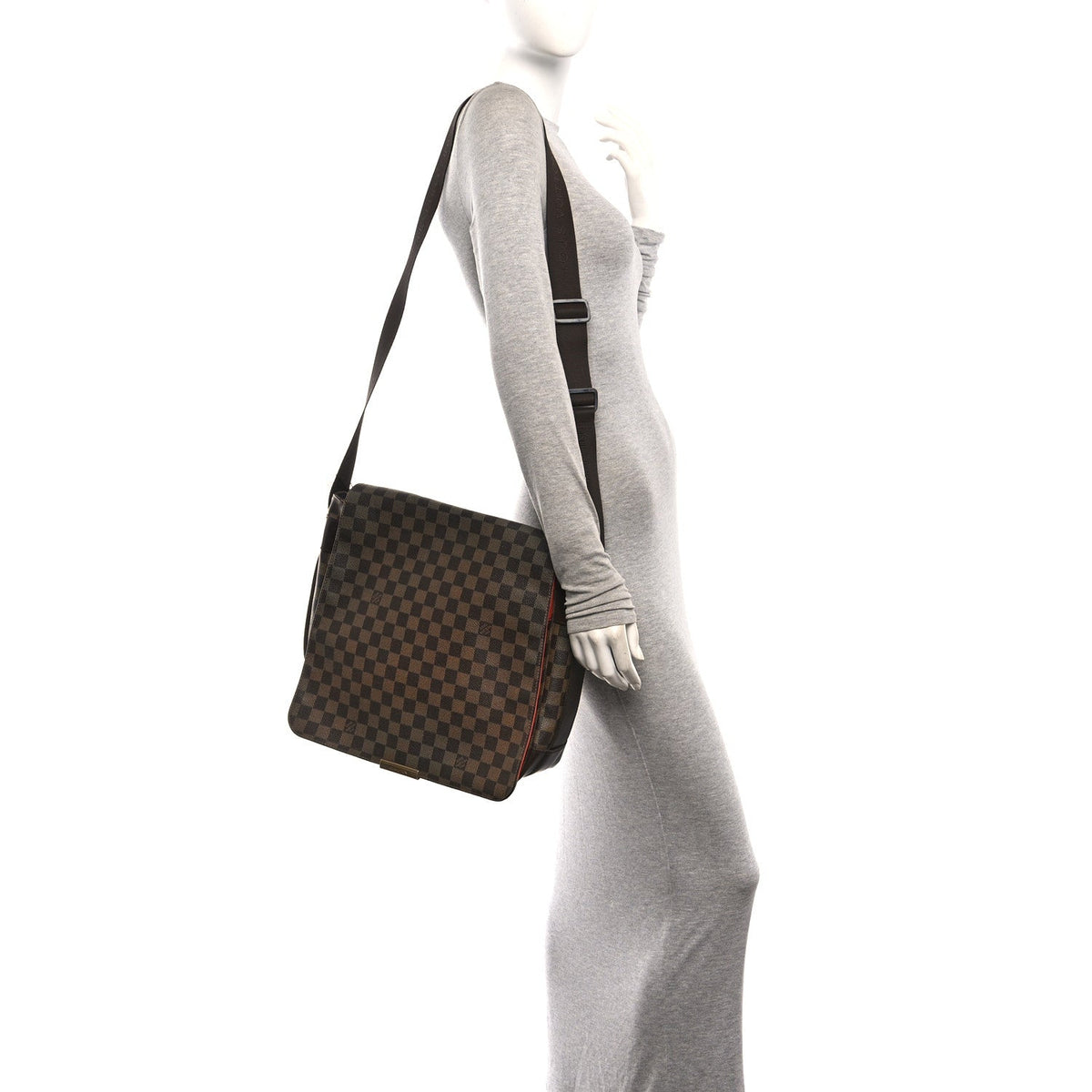 Damier Ebene Bastille Messenger Handbag