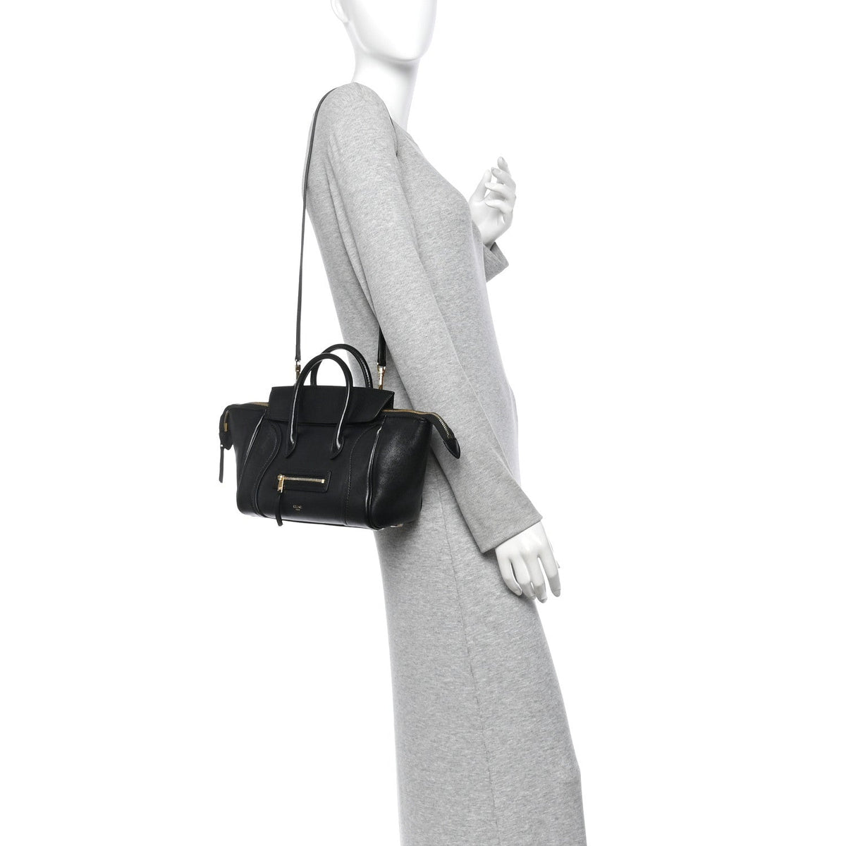 Lambskin Travel Bag - Black