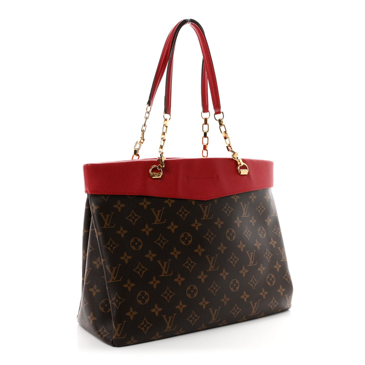 Monogram Pallas Shopper Cherry Handbag