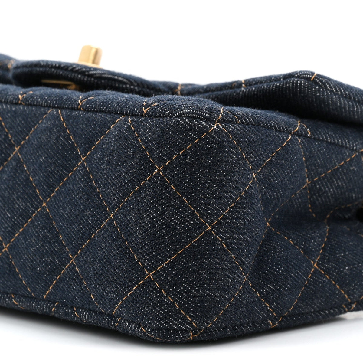 Mini Quilted Flap Shoulder Bag - Tan