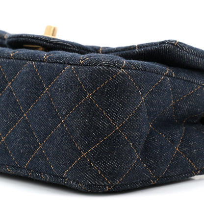 Mini Quilted Flap Shoulder Bag - Tan