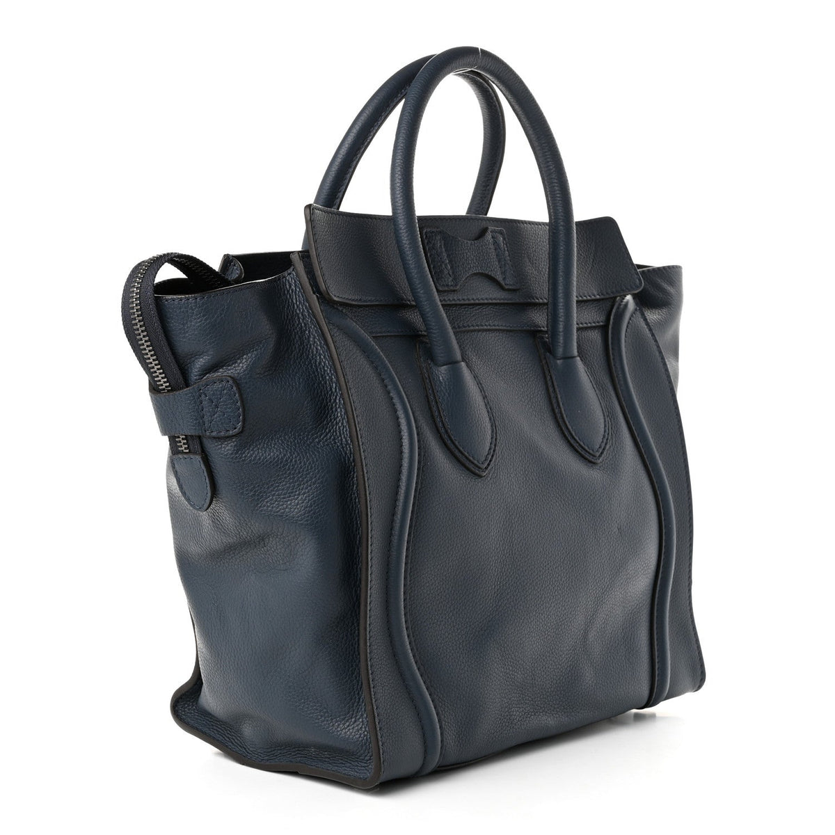 Mini Calfskin Travel Bag - Blue