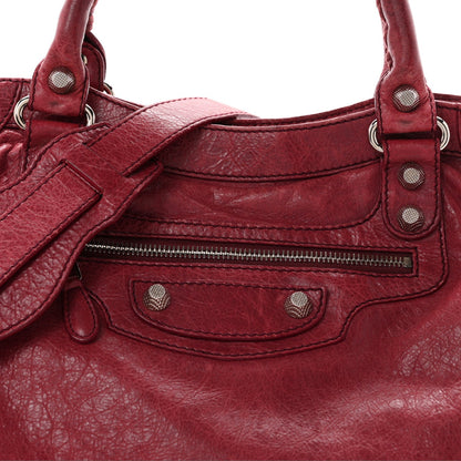 Agneau Giant 12 Silver Hardware Velo Cas Handbag