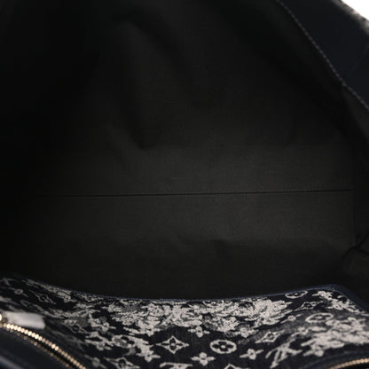 Monogram Tapestry Grand Sac Bleu Handbag