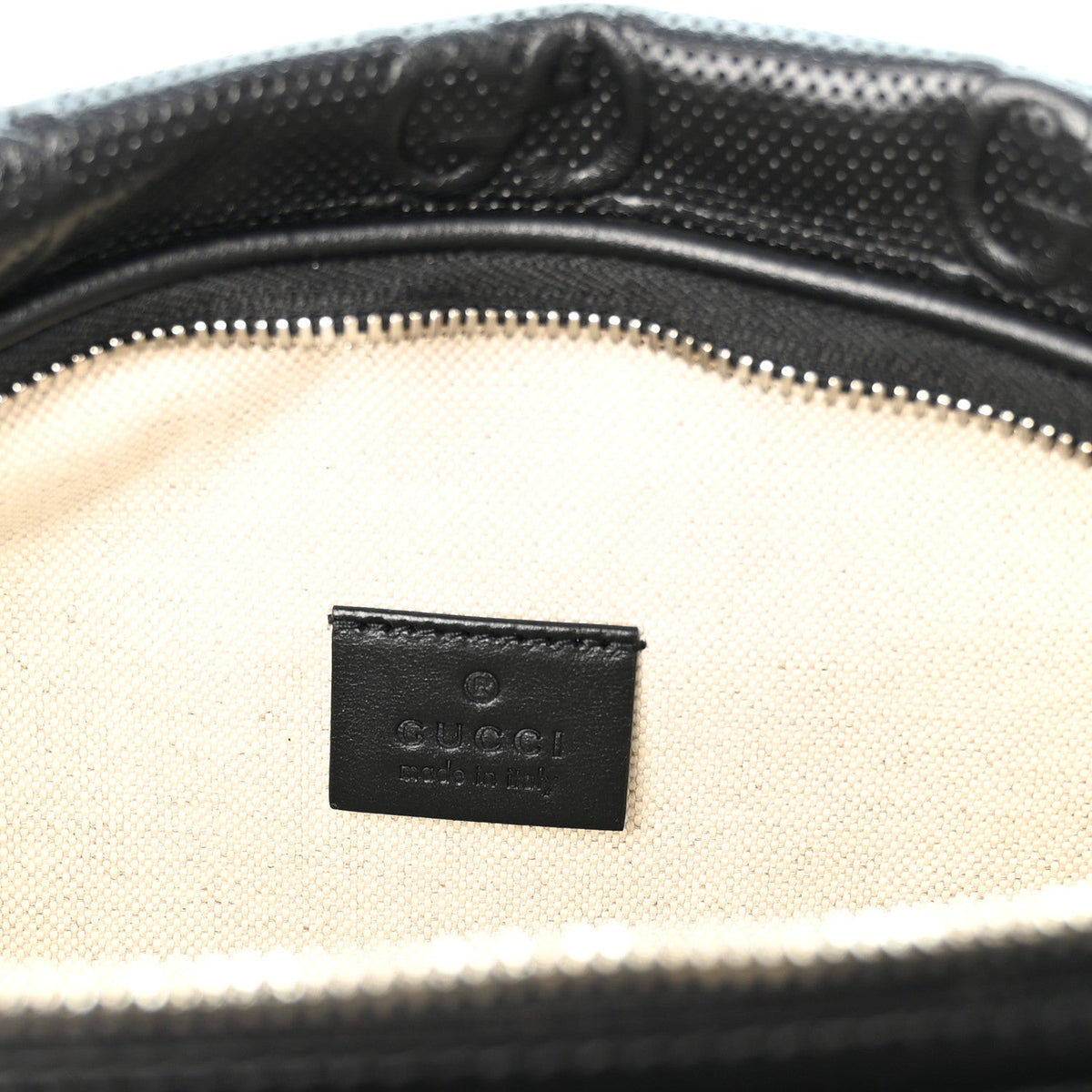 Calfskin Belt Bag - Black