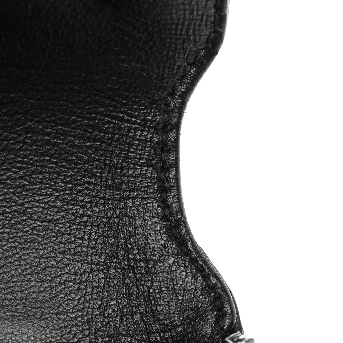 Calfskin Satchel Bag - Black