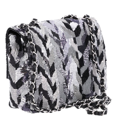 Medium Flap Shoulder Bag - Black
